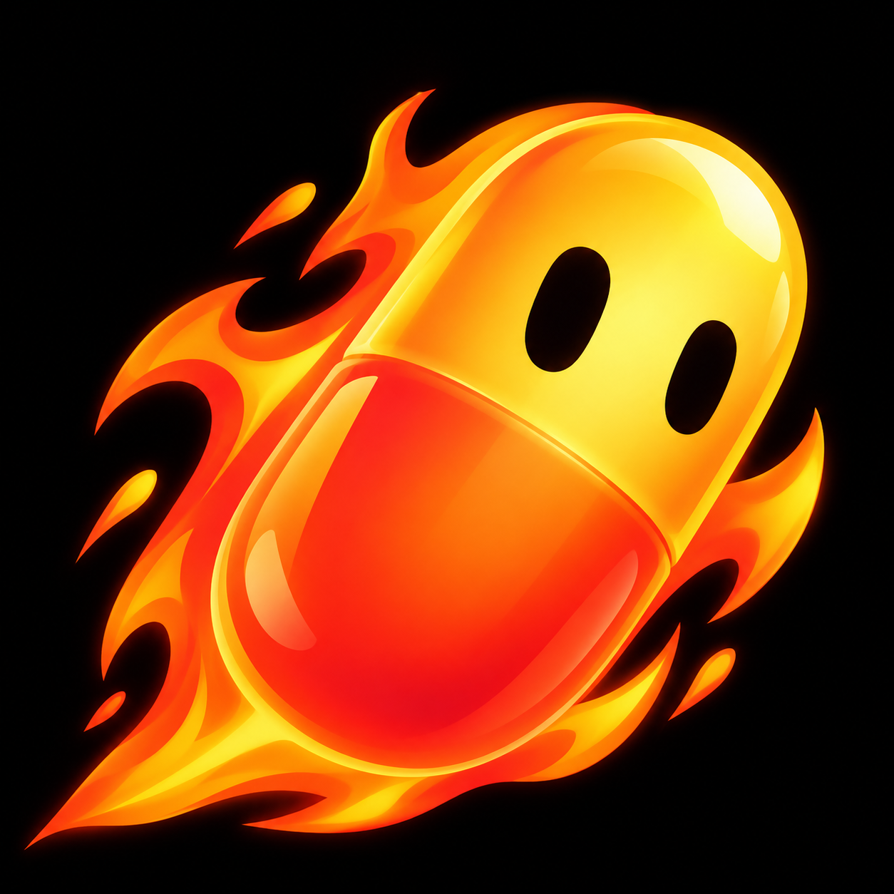 HOTPUMP flame mascot